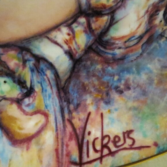 Wedgwood "Cherish" Collector Plate by Mary Vickers 1978 Limited Ed. 3880/24000 - Picture 3 of 6